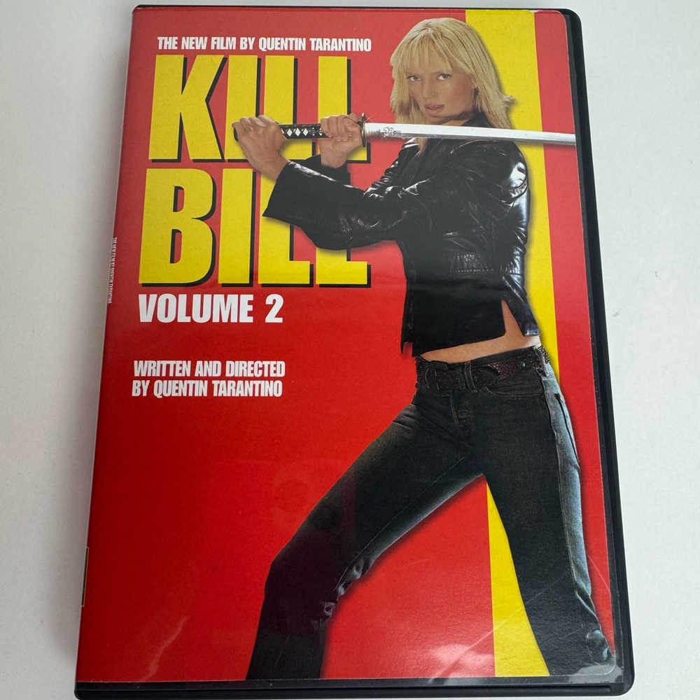 LAST CHANCE!! Kill Bill Vol 2 | DVD | with Quentin Tarantino Uma Thurman | Used